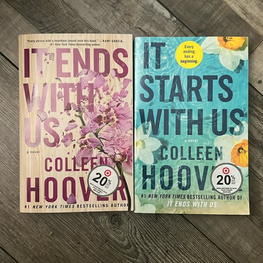 Colleen Hoover- it ends with us series (2 books)